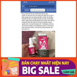 Xịt tan ráy tai Clear ears kids 30ml