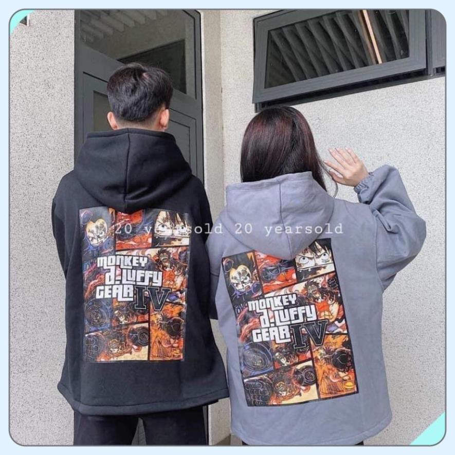 Áo Khoác Nỉ Mũ MONKEY Hoodie Nỉ Nam Nữ Form rộng Dây Kéo Zip
