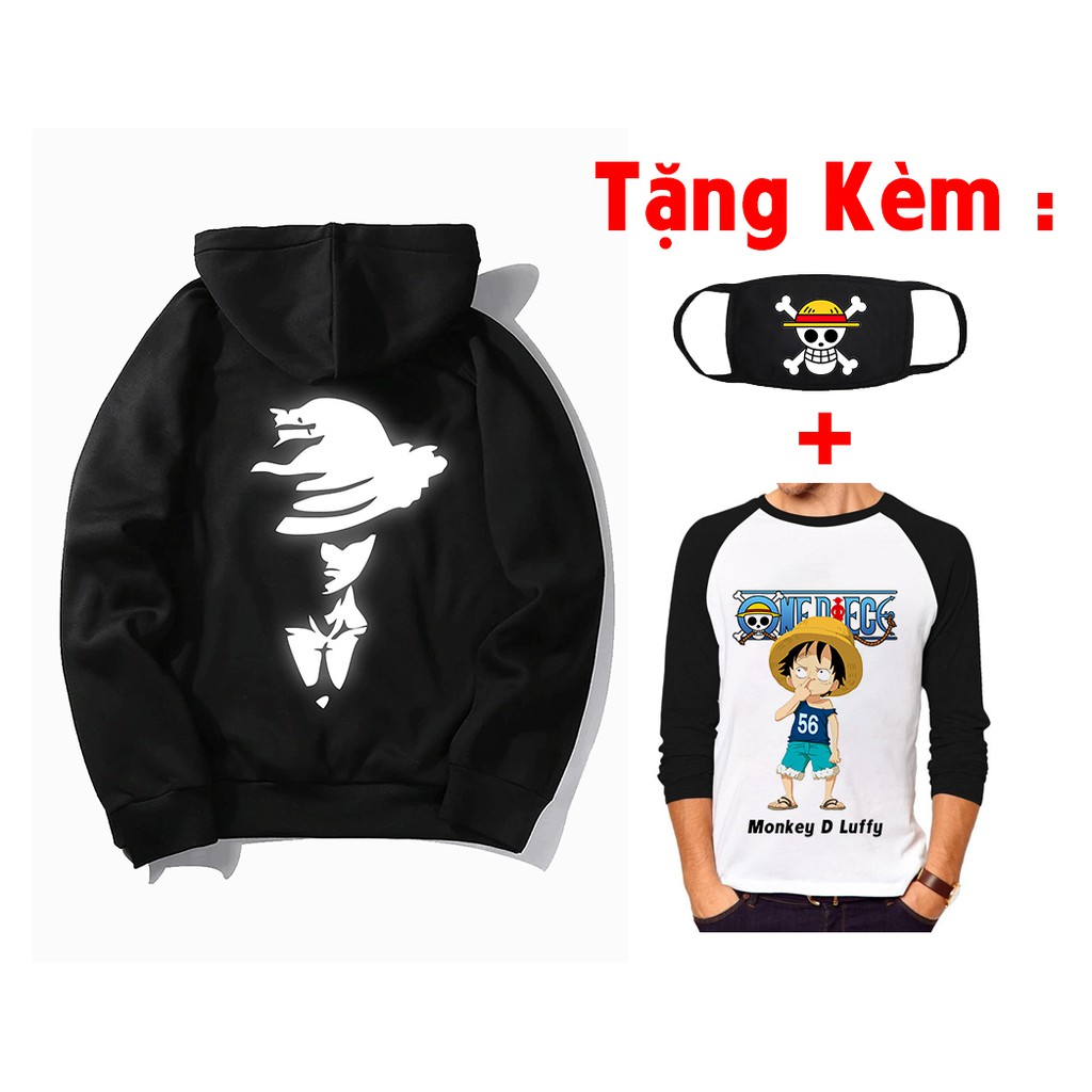 Áo khoác Luffy phản quang - áo One piece được yêu thích, cực đẹp cực ngầu giá tận xưởng