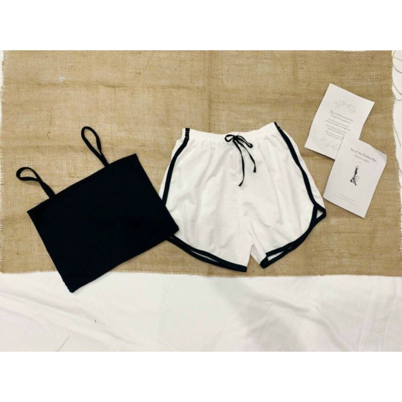 [Mã WASTUP5 giảm 10% tối đa 20K đơn 99K] Quần đùi thun 1 sọc line bầu tôn dáng | BigBuy360 - bigbuy360.vn