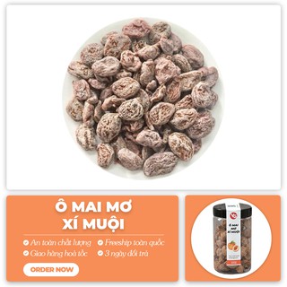 Ô mai xí muội 200g VIETGOURMET/ vị chua mặn ngọt/ đặc sản Hà Nội làm quà tặng ăn vặt
