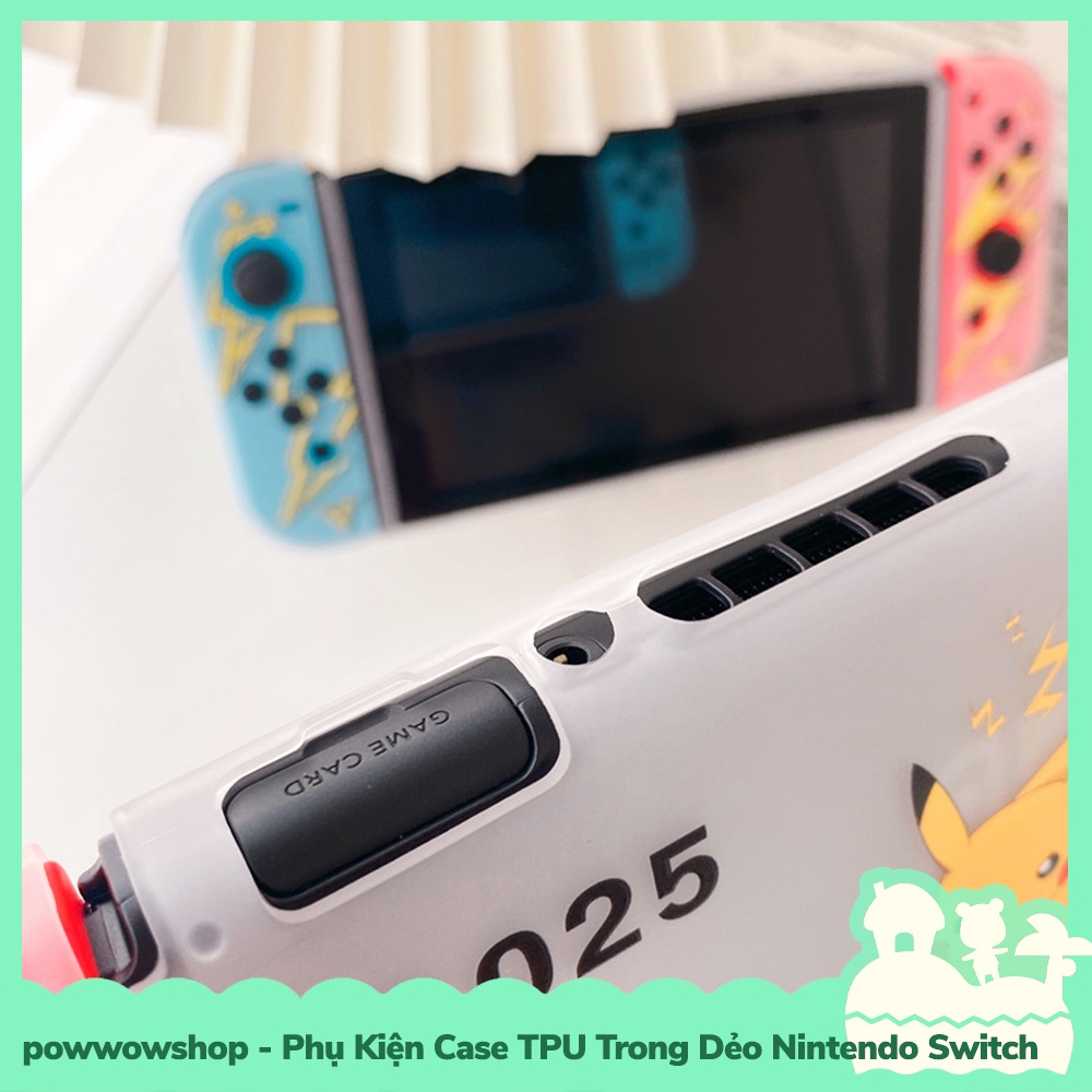 [Sẵn VN - Hỏa Tốc] Phụ Kiện Case Ốp TPU Dẻo Cho Máy Game Cầm Tay Nintendo Switch P-Thunder