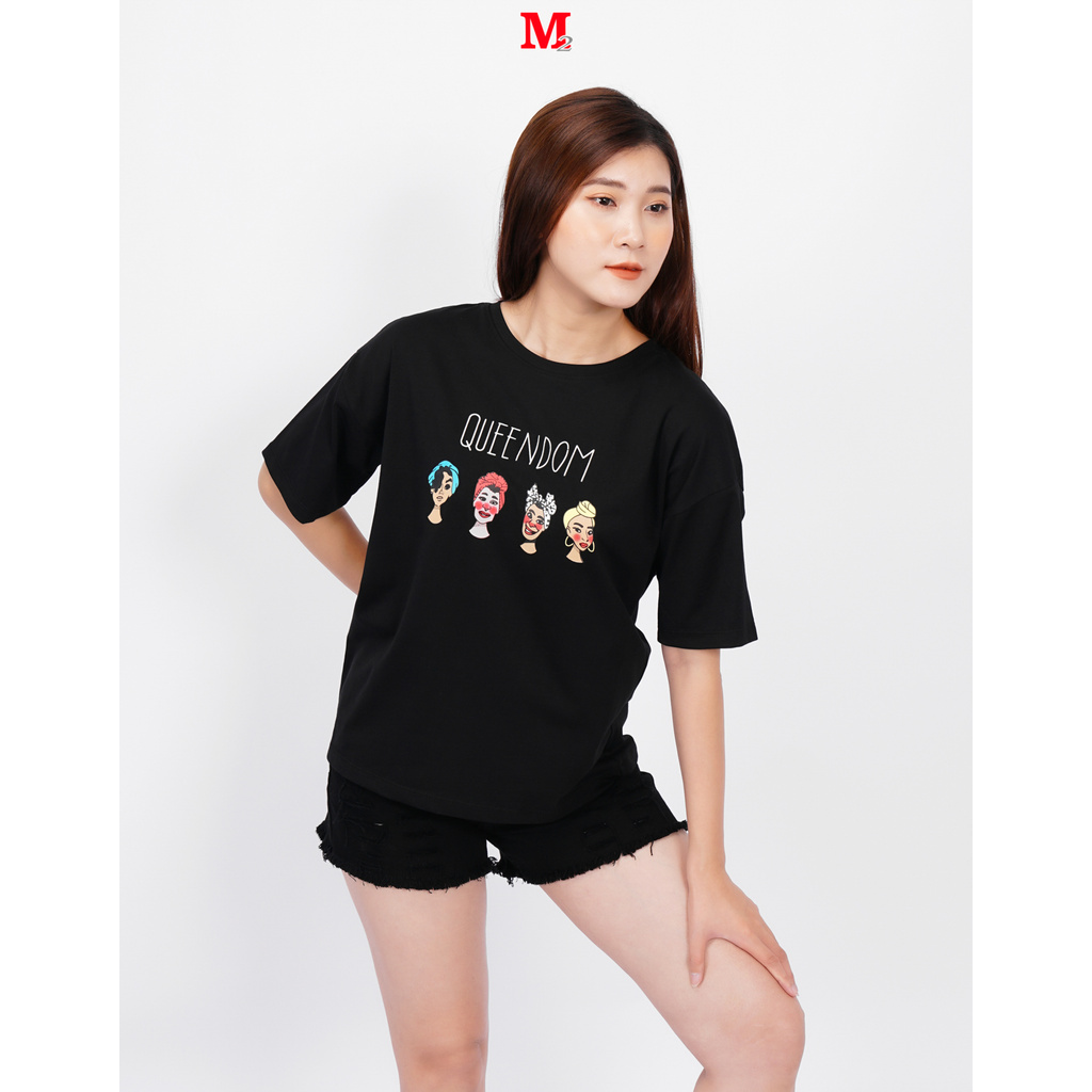 Áo dệt kim nữ in hình 4 cô gái BN2106 Thời trang M2