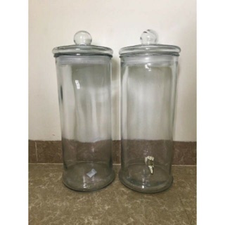 Bình Thuỷ Tinh Hình Trụ 19 Lít Có Vòi và Không Vòi