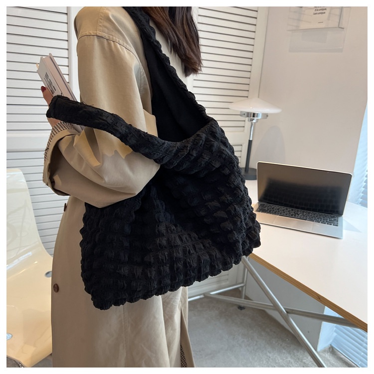 Túi Xách JASMIN NOIR Đeo Chéo Vải Bạt Ngăn Chứa Rộng Đơn Giản Cho Nữ