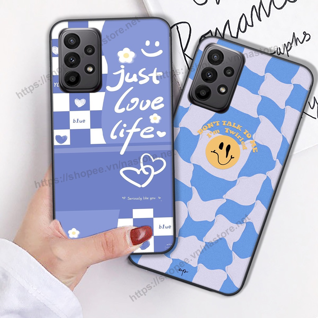 Ốp lưng Samsung A13 - Samsung A23 - Samsung A33 - Samsung A53 - Samsung A73 trái tim gấu bo viền cực đẹp siêu cute