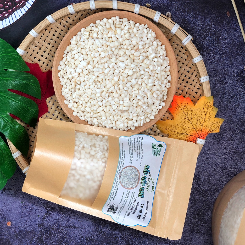 1 Kg Bắp Nếp Hạt Bể Khô Làm Xôi Bắp, Ngon Loại 1 | HANI FOOD