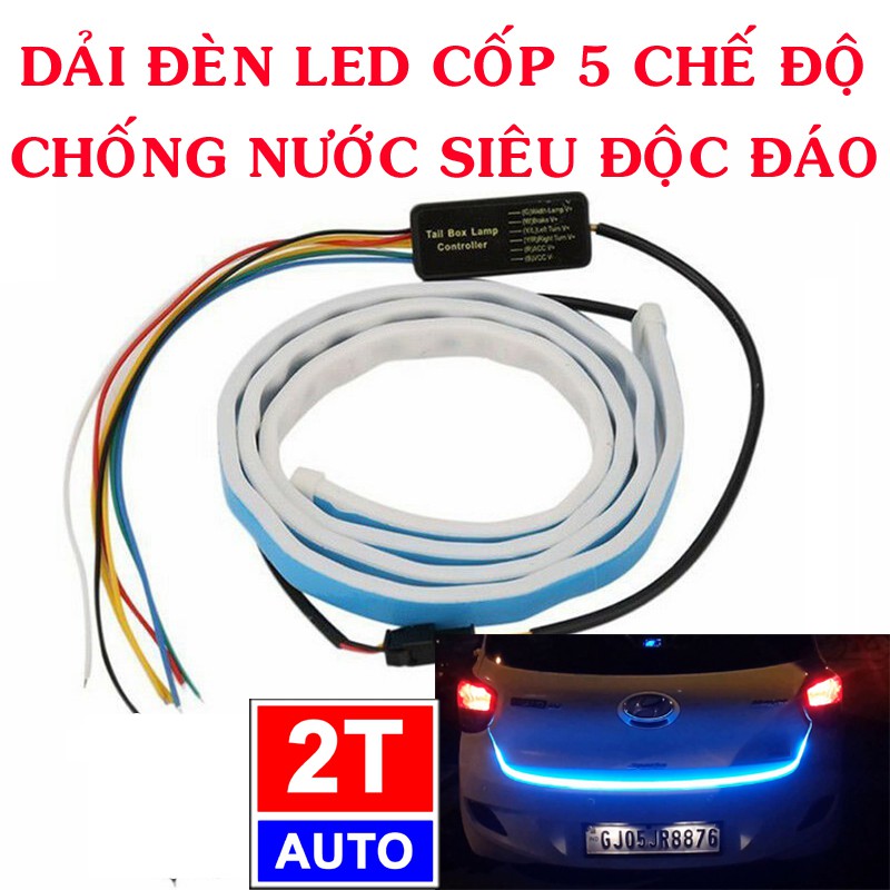 Dải đèn led cốp chống nước gắn đuôi xe hơi siêu sang trọng- Đa sắc với nhiều chế độ nháy.:   SKU:604