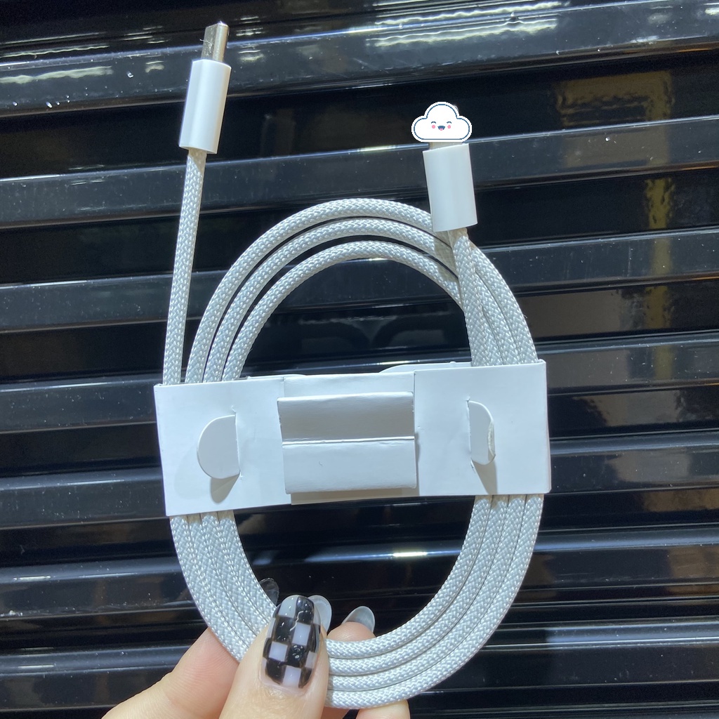 Dây Sạc Type C 20W Bọc Dù Full Box , cáp sạc nhanh 20w - Hỗ Trợ Sạc Siêu Nhanh - Dùng Cho Các Máy từ ip6 đến 13Prm