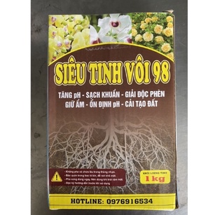 Siêu sát khuẩn tinh vôi 98  sát khuẩn ổn định độ PH