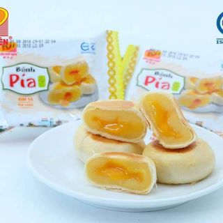 Bánh pía kim sa đậu tân huê viên