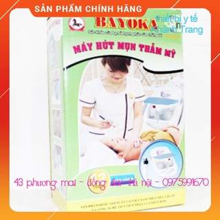 Máy hút mụn phun sương Bayoka - Hút mụn cám, mụn đầu đen
