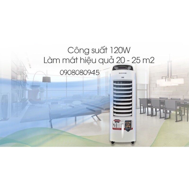 Quạt điều hoà làm mát và bắt muỗi Sunhouse SHD 7718