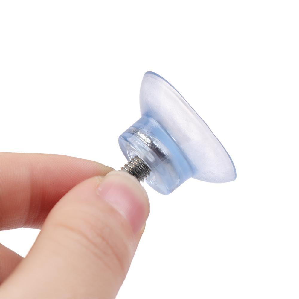 LEISURE Set 10 Nút Hít Chân Không Trong Suốt Tiện Dụng