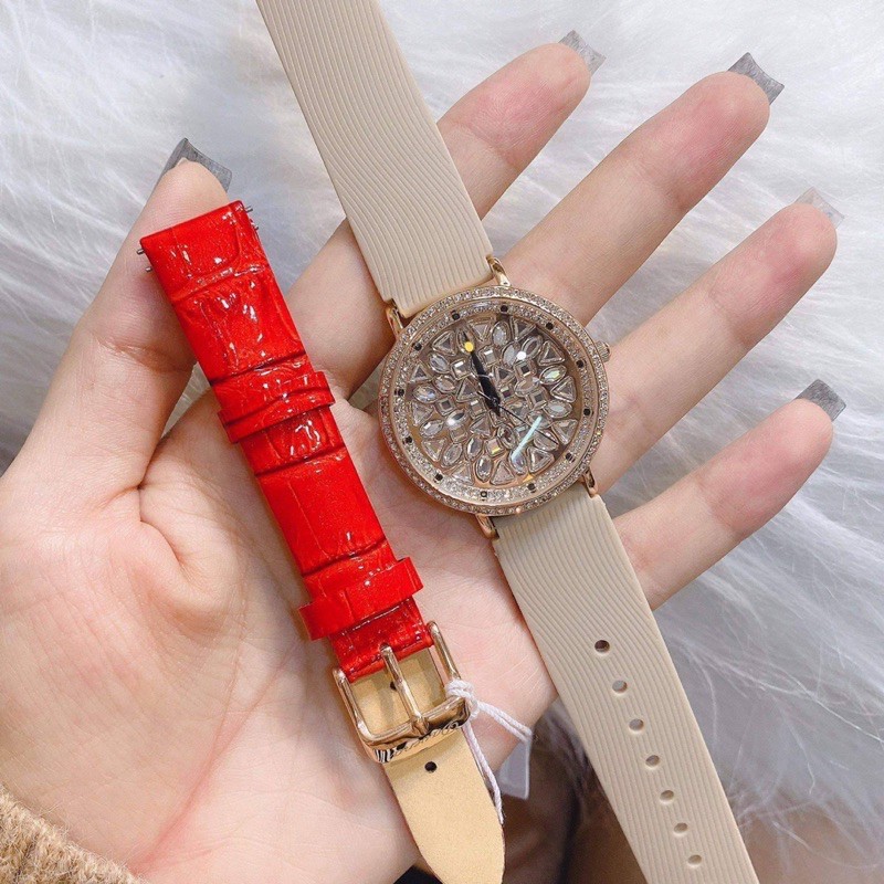 sét đồng hồ nữ Davena Bling bling