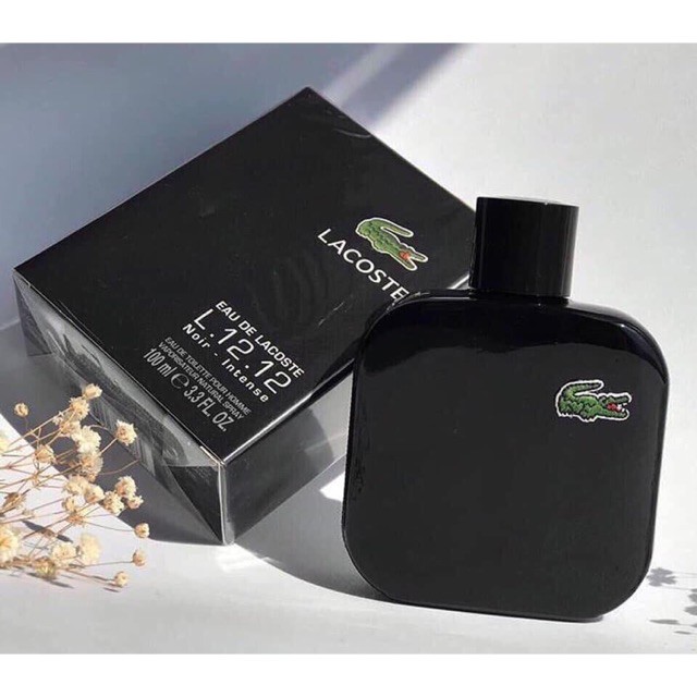 Nước hoa LACOSTE - L12.12 Noir Intense EDT 100ml, Nước hoa nam tính | Thế Giới Skin Care