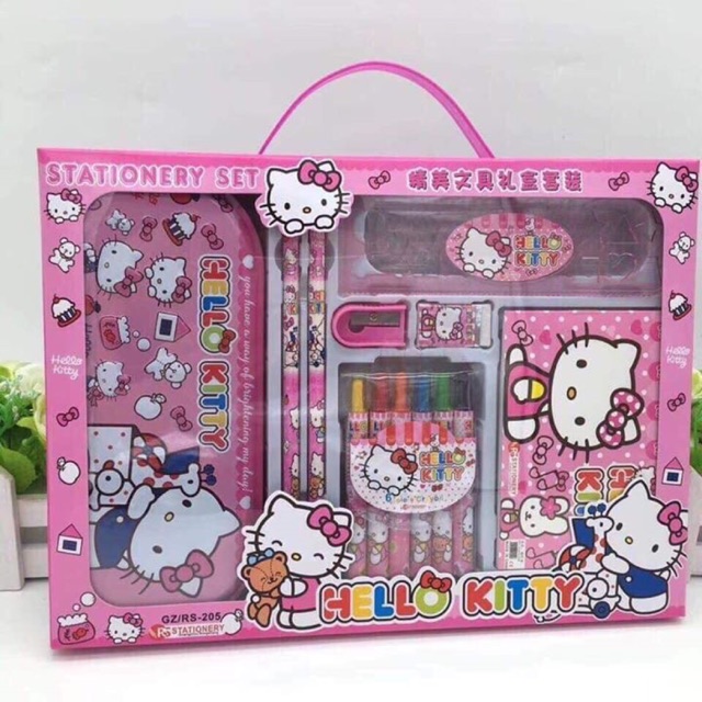 Set dụng cụ học tập 9 món