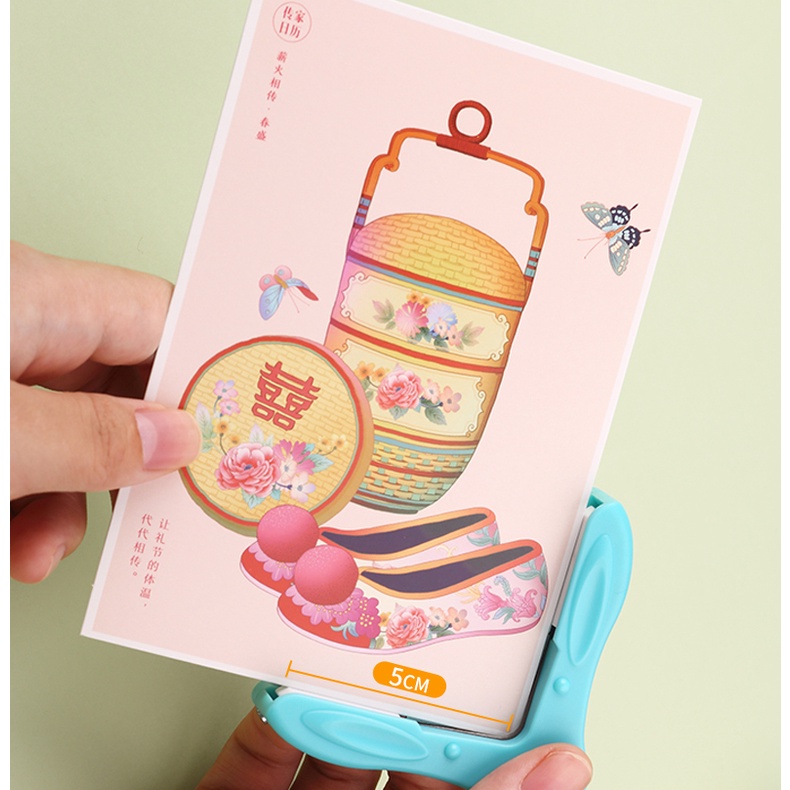 Dụng cụ cắt góc tròn nhỏ gọn 5mm dùng để cắt thẻ ảnh/ album ảnh DIY