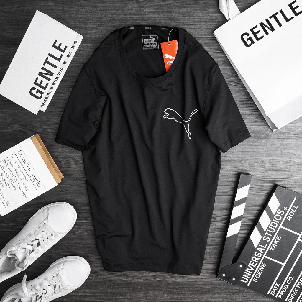 Áo thun thể thao nam chất liệu thun  lạnh cao cấp 5485