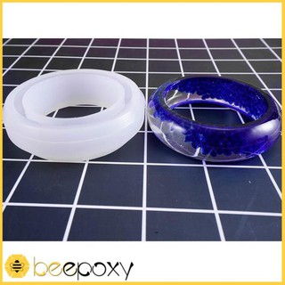 Khuôn Silicon Làm Vòng Tay Resin Bản Rộng