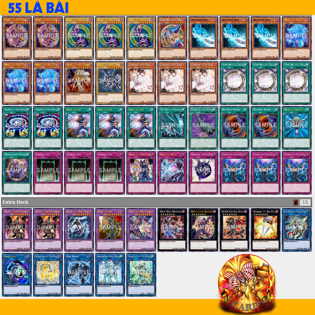Deck Bài Dark Magician New Verison 2021