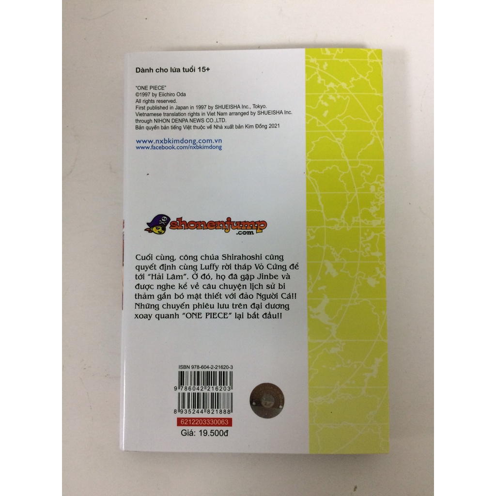 Sách - One piece - Tập 63 (Bìa rời)