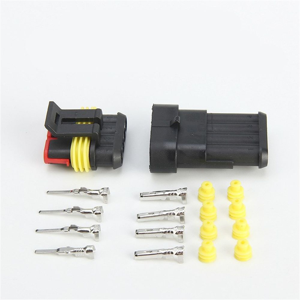 Set 5 đầu nối dây điện IP68 chống nước 1/2/3/4/5/6 Pin
