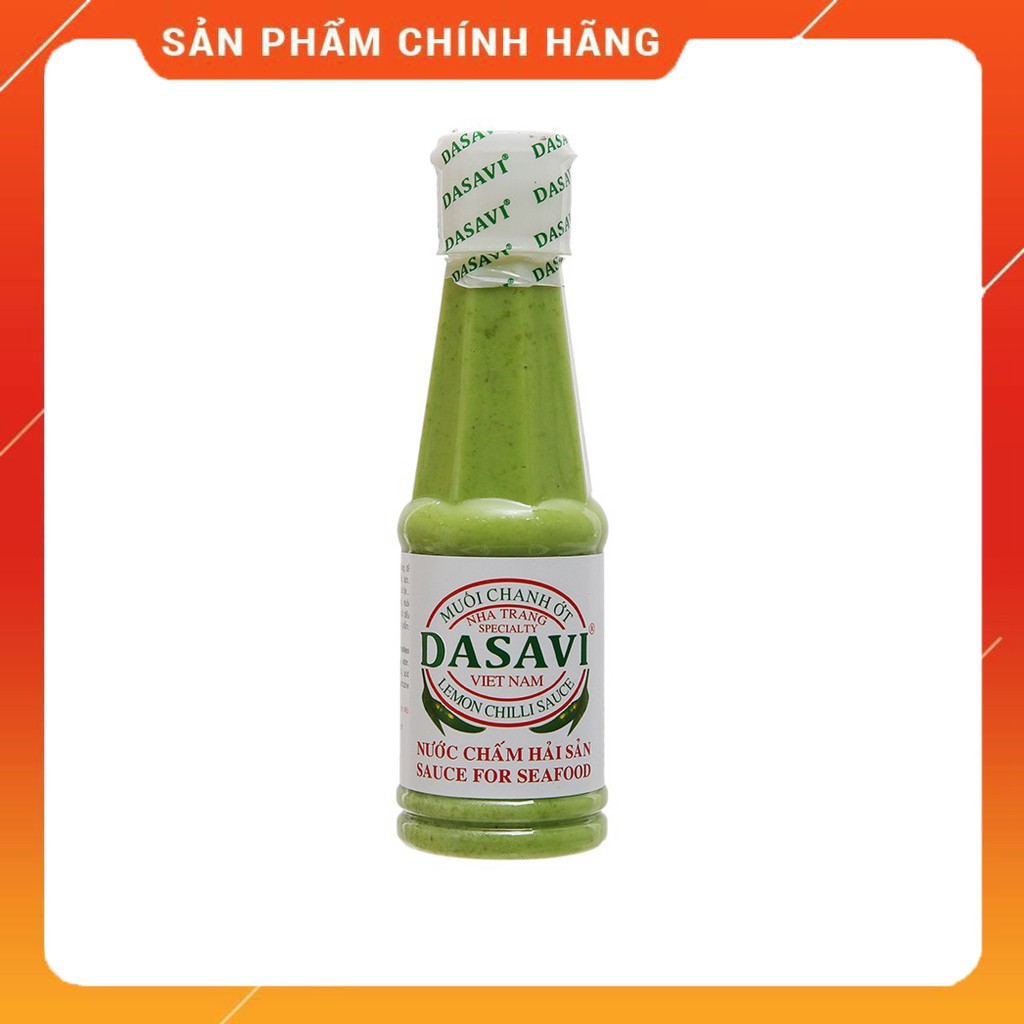 Nước chấm hải sản 260g - Muối chanh ớt chấm hải sản Dasavi - Muối chanh ớt Nha Trang Sauce For Seafood