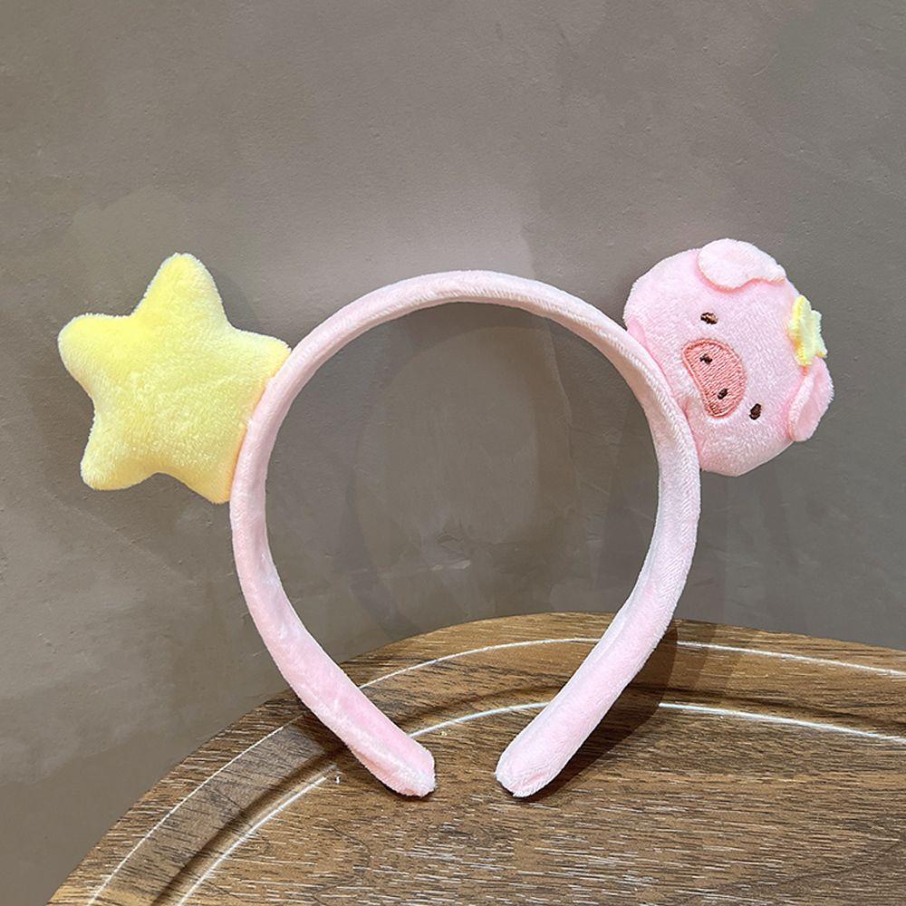 Băng Đô Cài Tóc Rửa Mặt Hình Gấu Kuromi Nhồi Bông Kiểu Nhật Bản Dễ Thương Cho Nữ