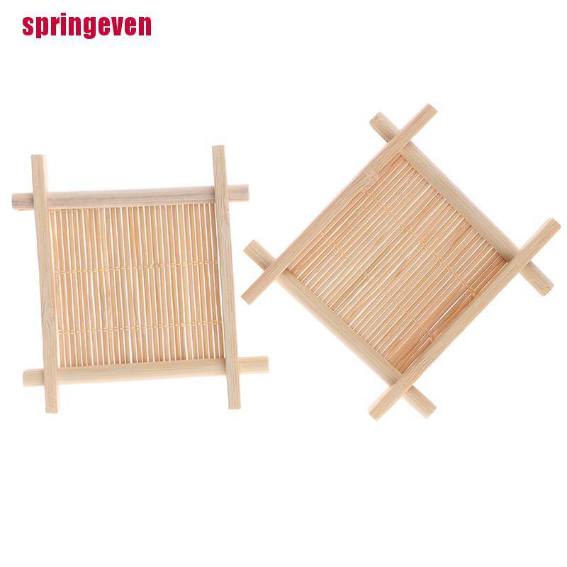 Giá Đỡ Xà Phòng Bằng Gỗ Tre Tiện Dụng
