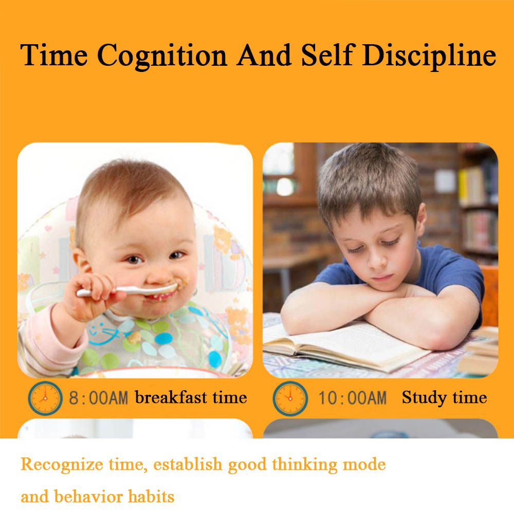 Đồ Chơi Lắp Ráp Hình Đồng Hồ Bằng Gỗ Giáo Dục Nhận Thức Cho Trẻ Mẫu Giáo