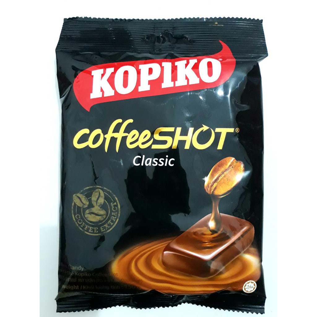 Kẹo cứng Kopiko vị Coffee Indonesia Gói 150g