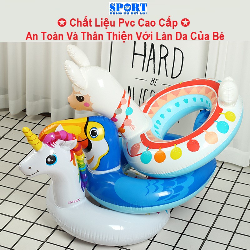 Phao Bơi Cho Bé Vòng Hình Thú Ngộ Nghỉnh Shop-Dungcuboiloi
