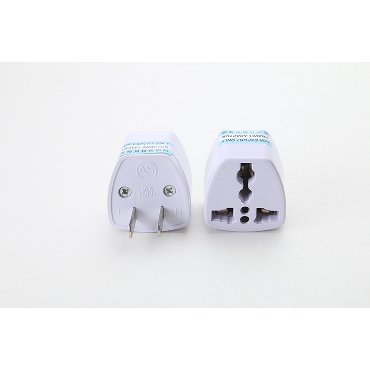 Phích cắm, Ổ cắm chuyển đổi chuyển đổi điện xoay chiều 220V 3 chân sang 2 chân phù hợp với nhiều loại chân cắ