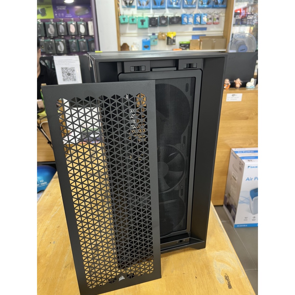 Vỏ case Corsair 4000D Airflow TG Tempered Glass Mid-Tower ATX Case - Bảo hành chính hãng