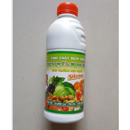 Phân bón tinh chất dịch trùn quế rong biển sinh trưởng cực mạnh 1L