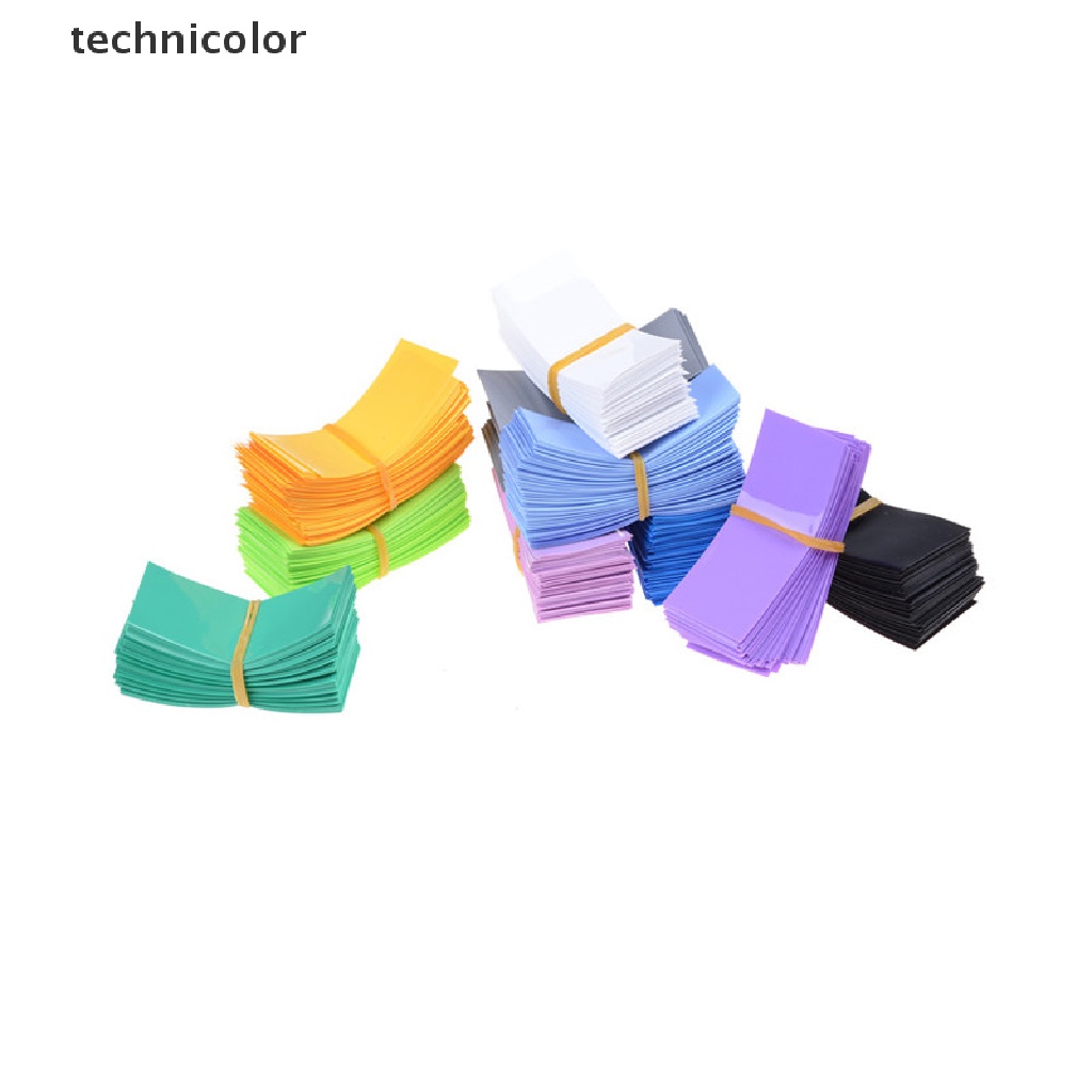 Set 100 Tấm Bọc Pin 18650 Bằng PVC Cách Nhiệt Cắt Trước