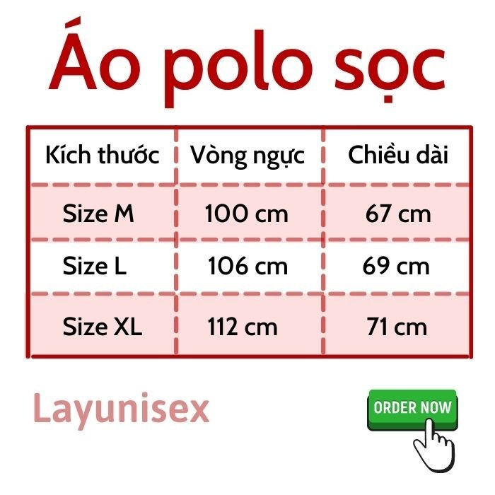 Áo thun POLO sọc cổ bẻ nam nữ form rộng