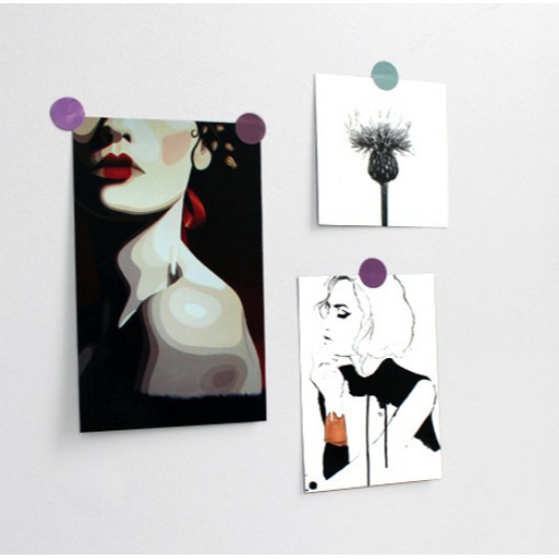 Combo thẻ ảnh + sticker trang trí phòng, tường, bàn học, ảnh trang trí trừu tượng - Carrot Decor | BigBuy360 - bigbuy360.vn