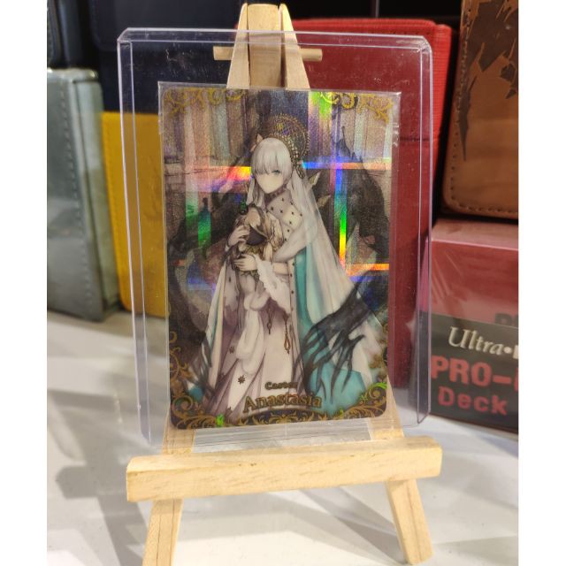 Thẻ bài sưu tầm bánh Fate Grand Order FGO Anastasia Nikolaevna Romanova SR - Secret Rare - Tặng bọc bài nhựa bảo quản