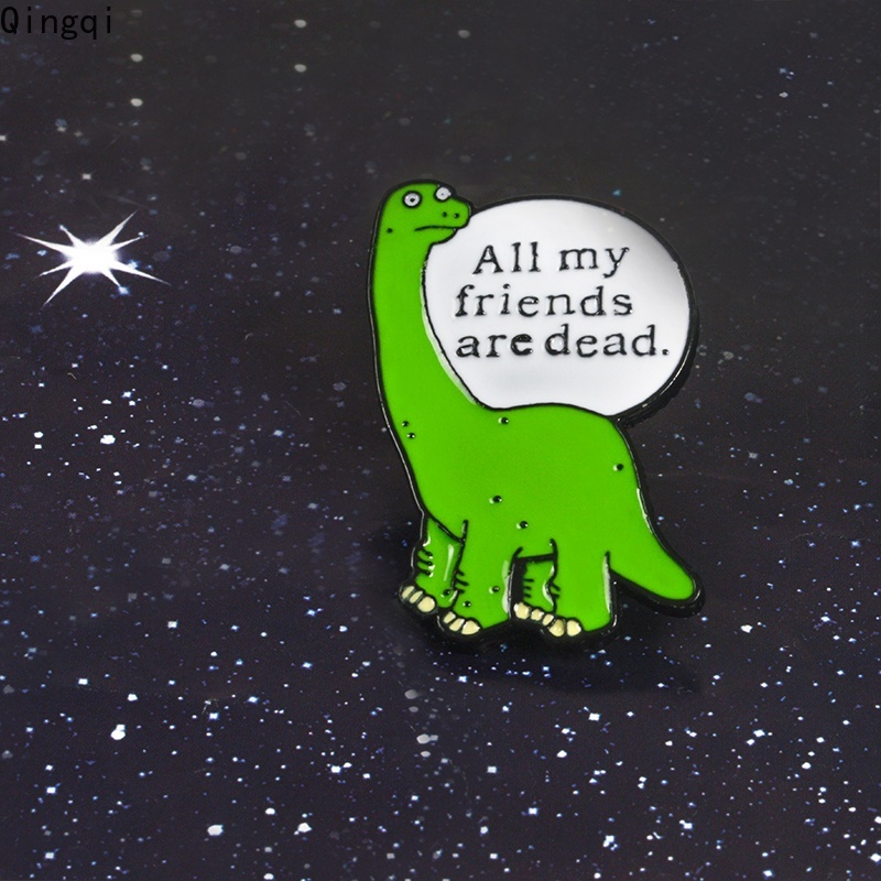 Pin cài áo Miss Zoe hình khủng long dễ thương