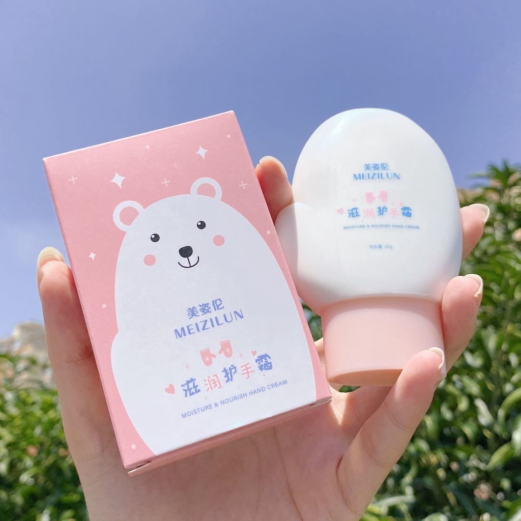 Kem dưỡng ẩm làm trắng da tay hình găng tay dễ thương nhỏ gọn 60g