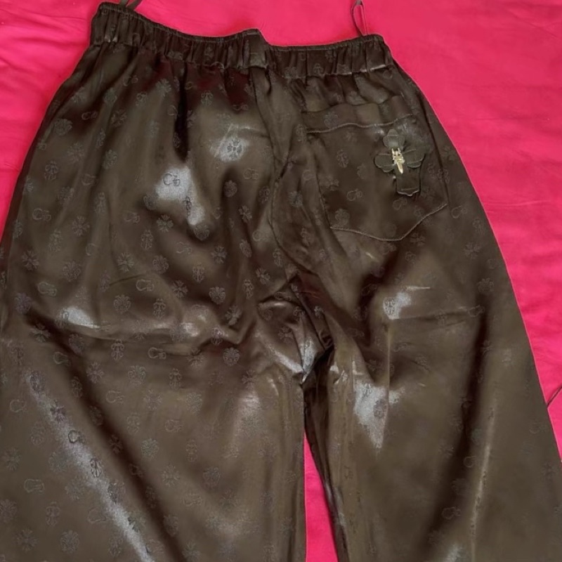 QUẦN SUÔNG BÓNG CHROME HEART UNISEX PHONG CÁCH STREET