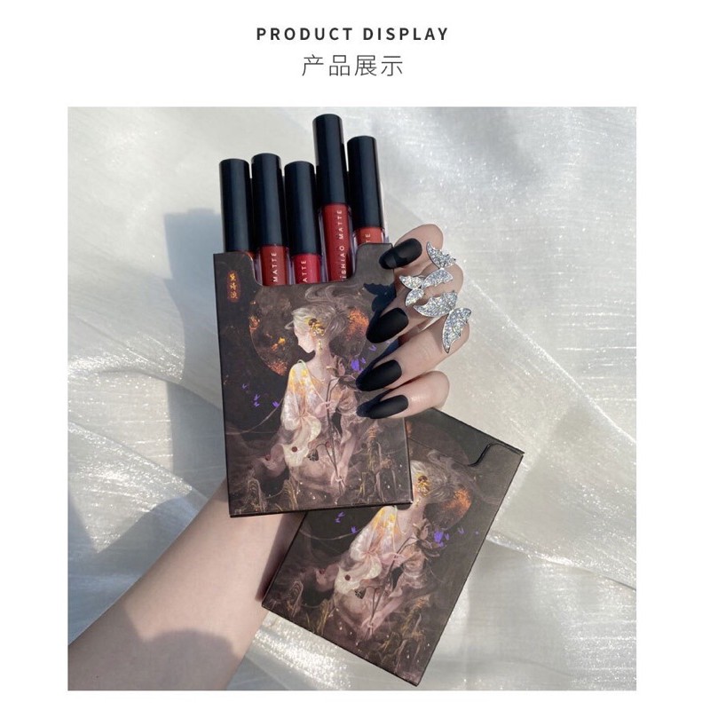 Son kem lâu trôi gồm 5 màu nâu đất/ đỏ đất | BigBuy360 - bigbuy360.vn