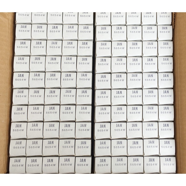 01 BÓNG GE JAN 5654W NÂNG CẤP CHO BÓNG 6J1, 6AK5, EF95, 6K4