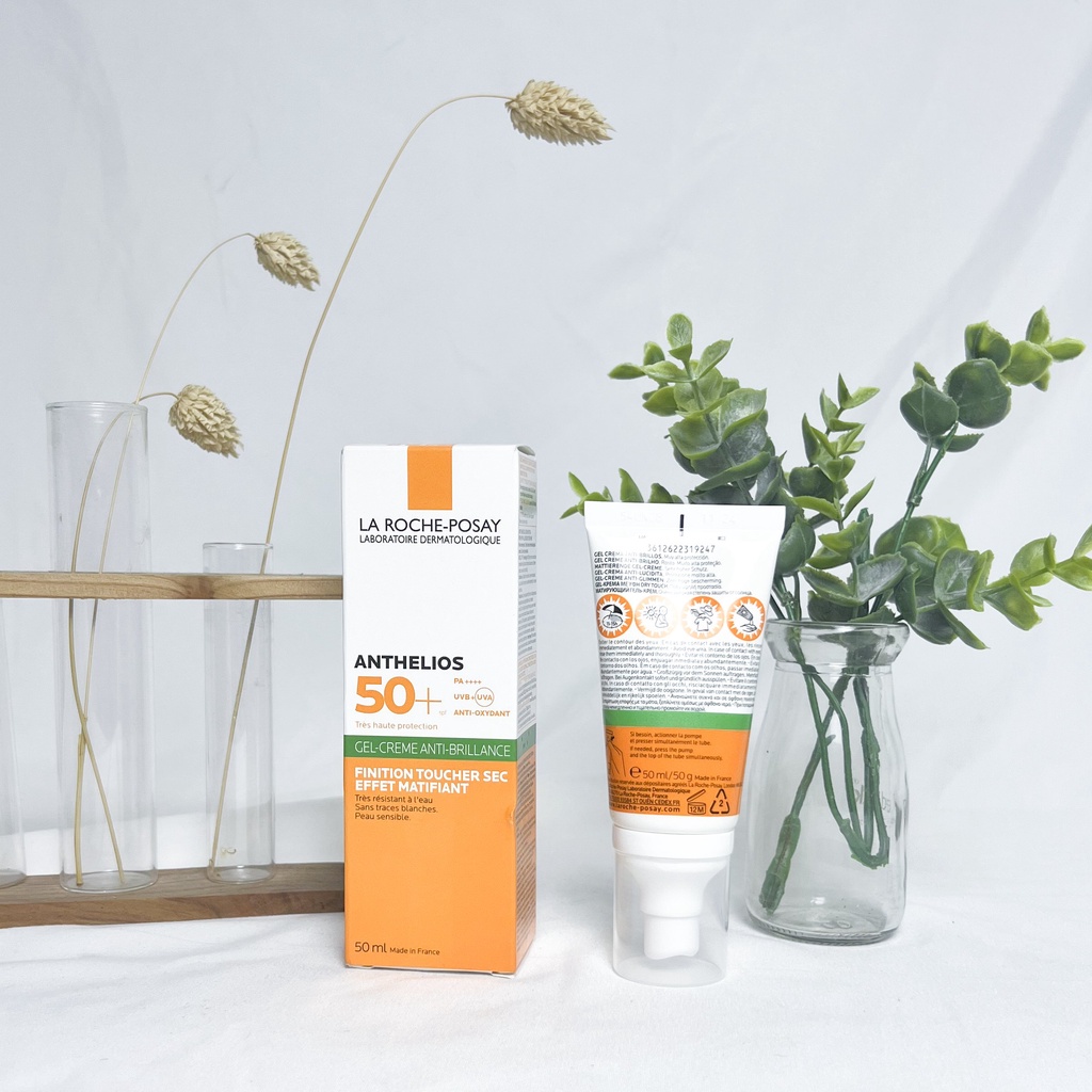 Kem Chống Nắng La Roche Posay Anthelios Anti-Shine Dry Touch Gel Cream SPF 50+ Cho Da Dầu