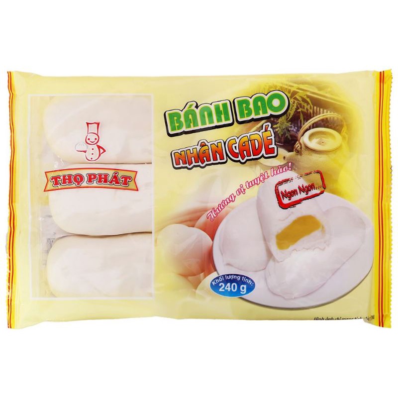 Bánh bao Thọ Phát nhân Cadé (bịch 6 cái)