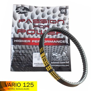 Dây curoa Vario 125 nhâp khẩu Thailan, thương hiệu USA
