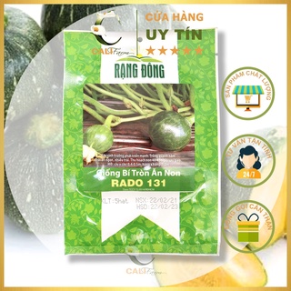 Hạt Giống Bí Tròn Ăn Non RADO 131 gói 5 hạt Dễ trồng, Ăn ngon