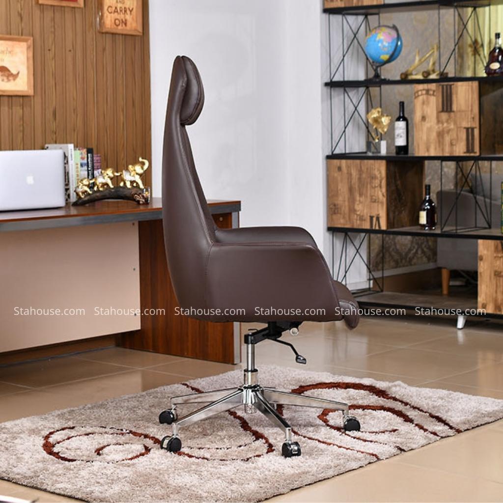 Ghế Giám Đốc Da PU Cao Cấp Chân Xoay - GGD39